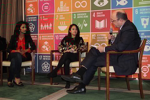 Trisha Shetty at the ECOSOC Youth Forum 2017