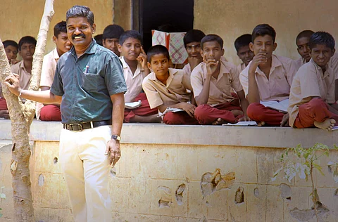 By innovatively using Skype, PowerPoint presentations and more, Karunai Doss is helping his students master computer applications | Pics: KK Sundar