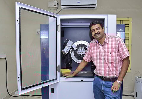 Subodh G, Head of the Department of Physics, University of Kerala | Pics: BP Deepu