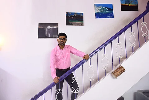 Thangakumar Jayaprakash is a teacher with a practical spark | Pics: Ashwin Prasath