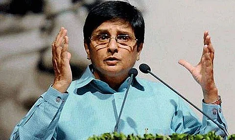 Kiran Bedi talks to the youth