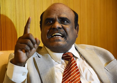 Justice Karnan | Pic: Ashwin Prasath