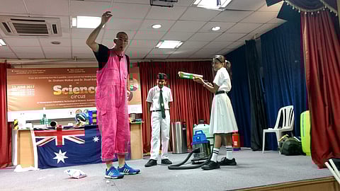 Graham Walker and Stuart Kohlhagen's mission is to make science fun for students from all walks of life