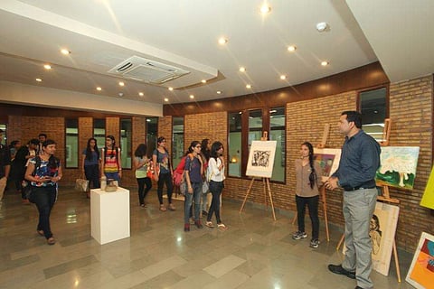 Students at the IIAD campus