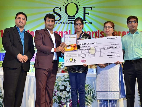 Delhi Students emerge victorious in the Olympiad Awards 2016-17