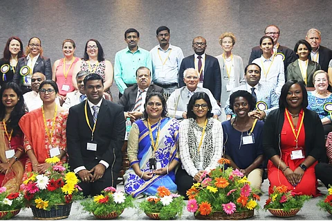 Members at the inauguration of the 6th International Young Scholars Workshop