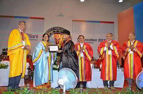 Tessy Thomas at the Convocation