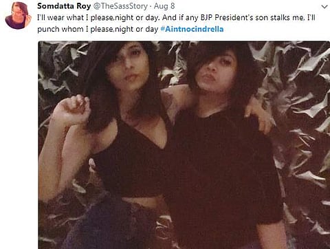 Women are putting an end to misogyny and victim blaming with #Aintnocinderella posts across social media platforms