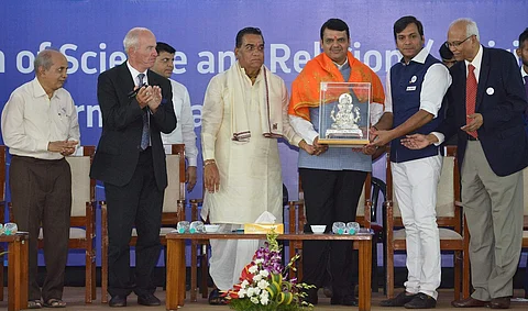 CM Fadnavis at the inauguration