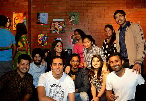 The Figurative Art Society organised their first art show in Atta Galatta, Bengaluru