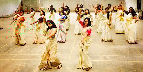 Sheril G Kadavan in her video that's crossed 8 million views