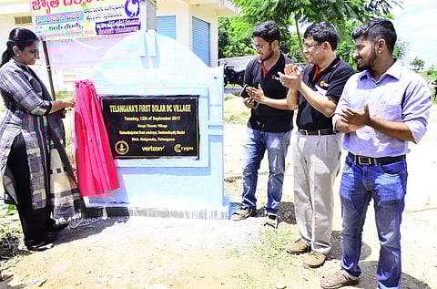 IIT-M, in collaboration with Telangana State Southern Power Distribution Company Limited (TSSPDCL) and Rural Electrification Corporation, took up this project to provide electricity
