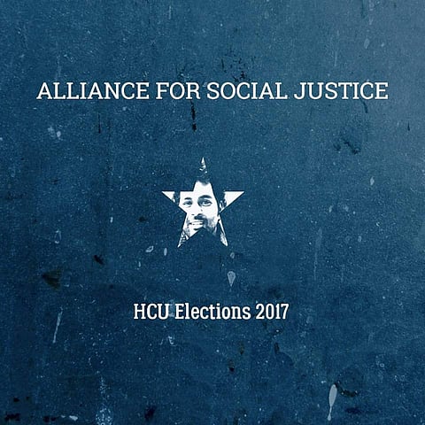 Various political student parties in HCU have come together to form the Alliance of Social Justice