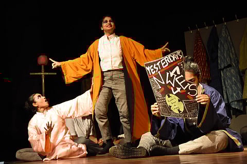 The characters were developed over a series of improvisations workshops that the team attended over the course of a month