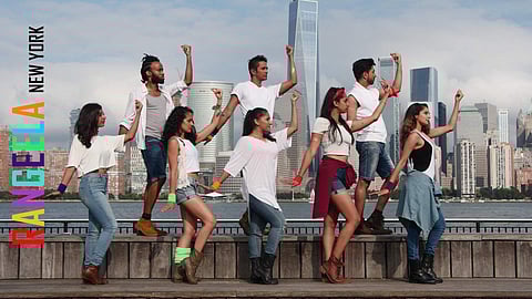 Pardesi Life Dance Project striking a pose