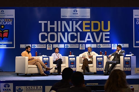 The panel consisted of several personalities who have dedicated themselves to empowering and tapping rural talen in non-urban settings | P Jawahar