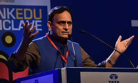 Rakesh Sinha at the ThinkEdu conclave