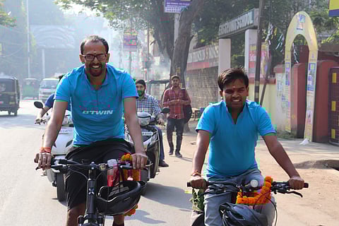 Yogendra Yadav and Kunal Patel, graduated from the National University of Study and Research in Law (NUSRL) in Ranchi