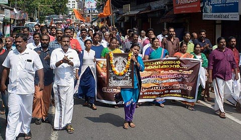 Her post comes amidst a wave of sharp protests by Ayyappa devotees following a Supreme Court verdict which allowed all women, regardless of age, to enter the temple