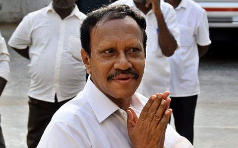 Thambidurai was in Karur when he made the statements