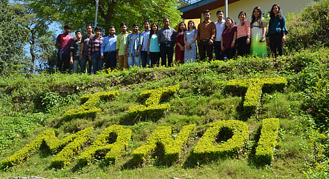 The research group has been working in the field of bioinspired materials and its applications in varied fields, such as fog harvesting, sensing, catalysis (Pic: Venkata Krishnan)