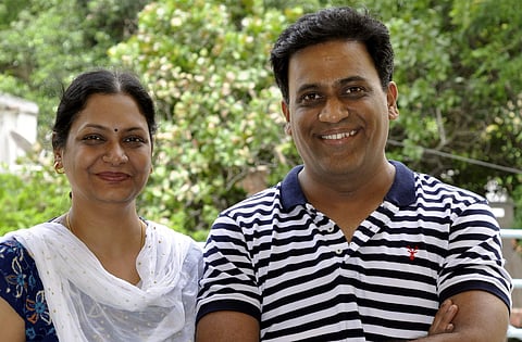Currently, they are building an apartment in Ghatkesar with plastic including the kitchen