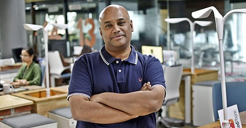 T-Hub's CEO Srinivas Kollipara | Pics: Vinay Madapu