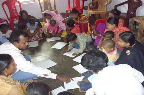 Moyazzam is a part of SAATHI, an NGO which works with positive individuals, for a coalition based advocacy programme across the state (Pic: Whatsapp)