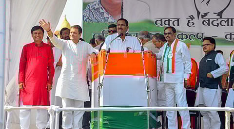 The Assembly election results in Chhattisgarh this year came as a major setback for the Bharatiya Janata Party that was in power in the state for the past 15 years (Pic: TNIE)