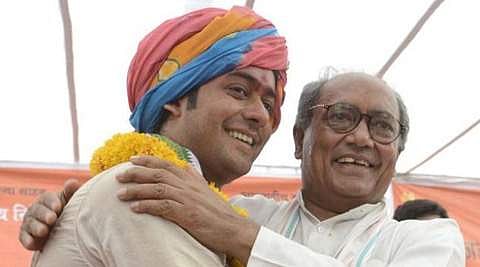 Jaivardhan Singh, son of Digvijay Singh, is a graduate of the School of International and Public Affairs, Columbia University  (Pic: PTI)