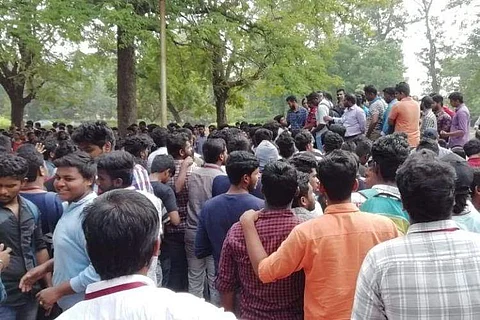 Generally not known to criticise the working of the management, the letter comes as a shot in the arm for students  (Pic: The News Minute)