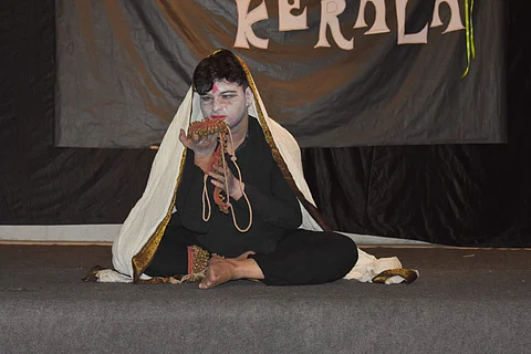 Though Patruni gets to express his angst through Butoh, Bharatanatyam will always be his first love | (Pic: Patruni Chidananda Sastry)
