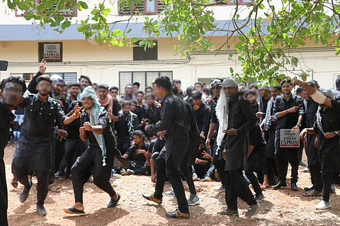 The students during the celebration (pic: Special Arrangement)