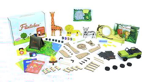 Flintobox was designed for a child's early development.