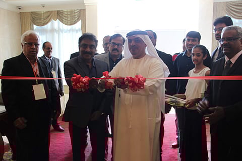 Mohamed Al Nuaimi, Managing Director and CEO of Mawarid Finance, inaugurating the fair (Pic: edexlive)