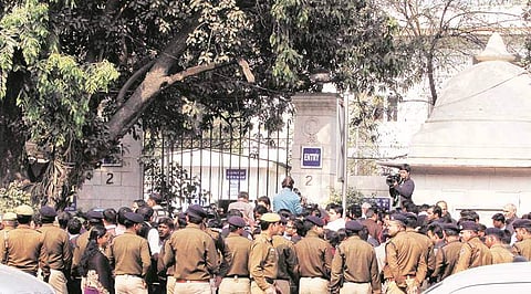 The students were booked for inapproriate conduct against two senior administration officials | PTI