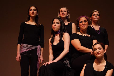 Pictures of participants who have performed The Vagina Monologues elsewhere