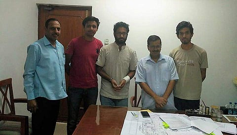 Abraham only agreed to break his fast after Kejriwal promised immediate action