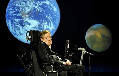 Raychaudhary remembers Hawking as a man of grit and determination, despite his wheelchair