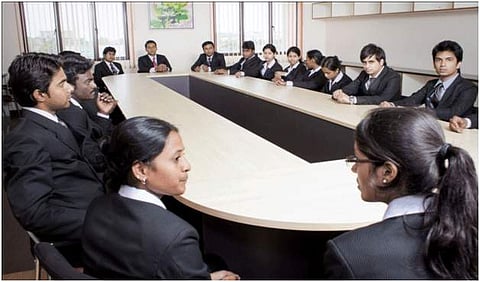 Group discussions are crucial in showcasing out individual leadership skills and qualities (representative image) | IBS India Blog