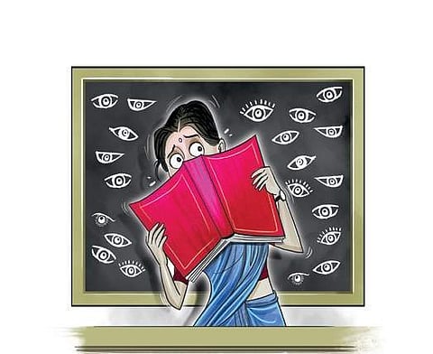Teachers in Chennai schools have been a victim of prying eyes of the students