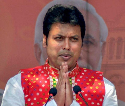 Tripura Chief Minister Biplab Kumar Deb claimed that Internet and satellite communication existed in the days of Mahabharata
