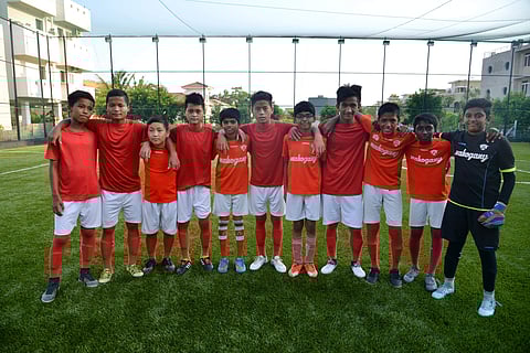 The children are trained by AIFF certified coaches at FC Madras