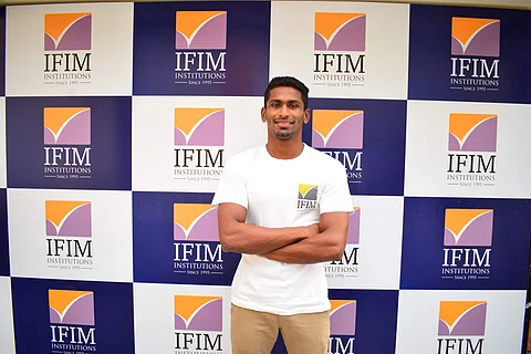 IFIM Institutions and Sajan share the same view of the importance of fitness and discipline from a young age