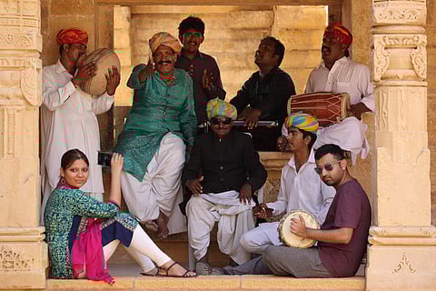 Team Anahad finds folk talent from the very interiors of the Indian states (PC: Anahad)