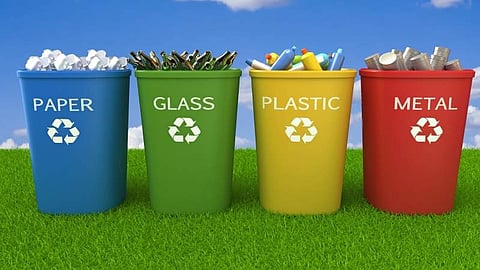 GWMC, set up a few years back to tackle the garbage issue, has introduced the concept of 'four bins' in schools