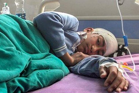 Children are so innocent and stone-pelting incident is very bad. Such incidents should not happen to children, says the grieving father | PTI