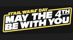 Happy Star Wars day to everyone and May the fourth be with you! 