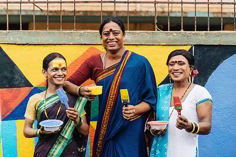 These artists have created art projects in Chennai, Bengaluru, Mumbai, Kolkata and Jaipur