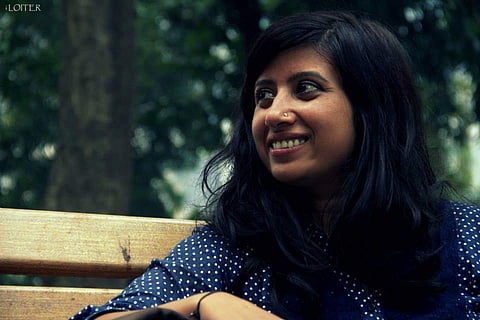 Neha is working on an illustrated book based on a girl growing up in a war-torn area titled, Is It the Same For You?